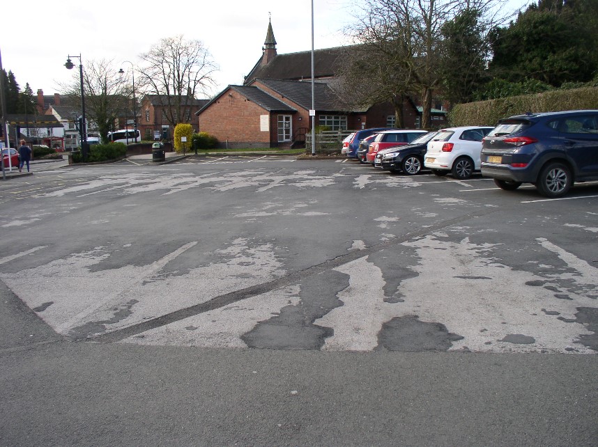Take care, some surfaces are uneven or badly maintained.